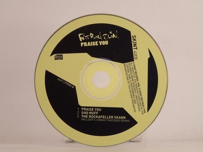 FATBOY SLIM PRAISE YOU (X9) 3 Track CD Single including Plastic Sleeve SKINT