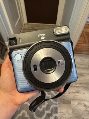 Fujifilm Instax Square SQ6 Instant Film Camera Aqua Blue (Discontinued)
