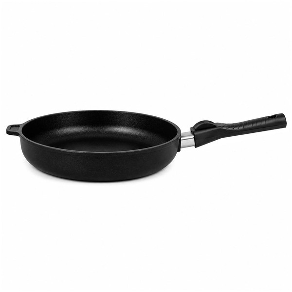 Baf Aluguss Pfanne 28Cm Induktion Griff Abnehmbar Bratpfanne Antihaftbeschichtet-image