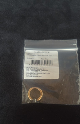 Maria Black Omotesando Chunk Ear Cuff Größe S Gold