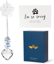 Pet Memorial Suncatcher, Dog Memorial Gifts, Pet Loss, Pet Sympathy, Thoughtful