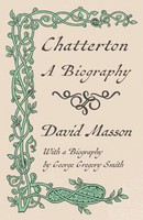 David Masson | Chatterton - A Biography | Taschenbuch | Englisch (2008)