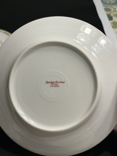 Theodore Haviland Limoges France Dessert Plates 6.25” Schleiger 169a 6pc - Picture 7 of 12