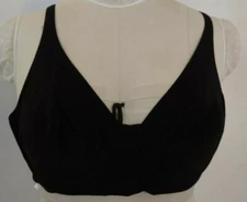 BRA GITANO 42 B C Underwire Black Cotton Blend - Pullover NwoT