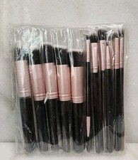 14 Makeup Brush Set - Black Rose Gold