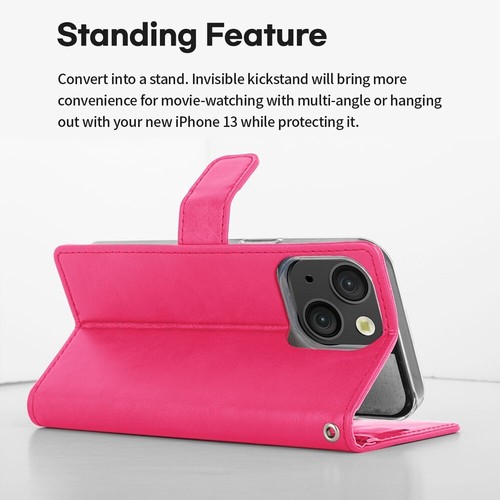 Mercury bluemoon diary leather case cover for Apple iPhone 15 - Picture 7 of 8