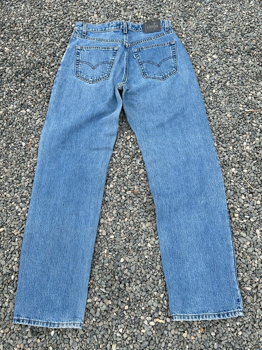 Levi's SilverTab Jeans Baggy Straight Relaxed Men's 32 X 34