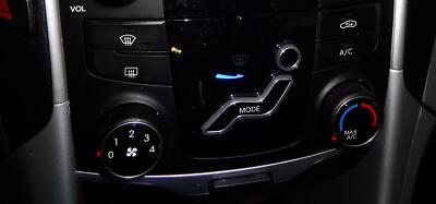 2011 HYUNDAI SONATA HEATER A/C CLIMATE CONTROLS THRU 2/14/11