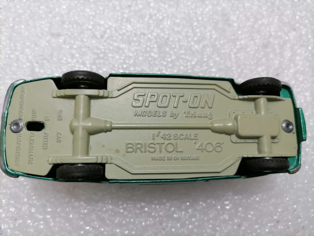 BRISTOL 406 - Vintage Spot-On 115 , Made in Gt. Britain 1959 | eBay UK