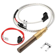 Gas Thermopile, 21"INCH, 750mV, For Water Heaters, Natural/Propane Gas 100112328