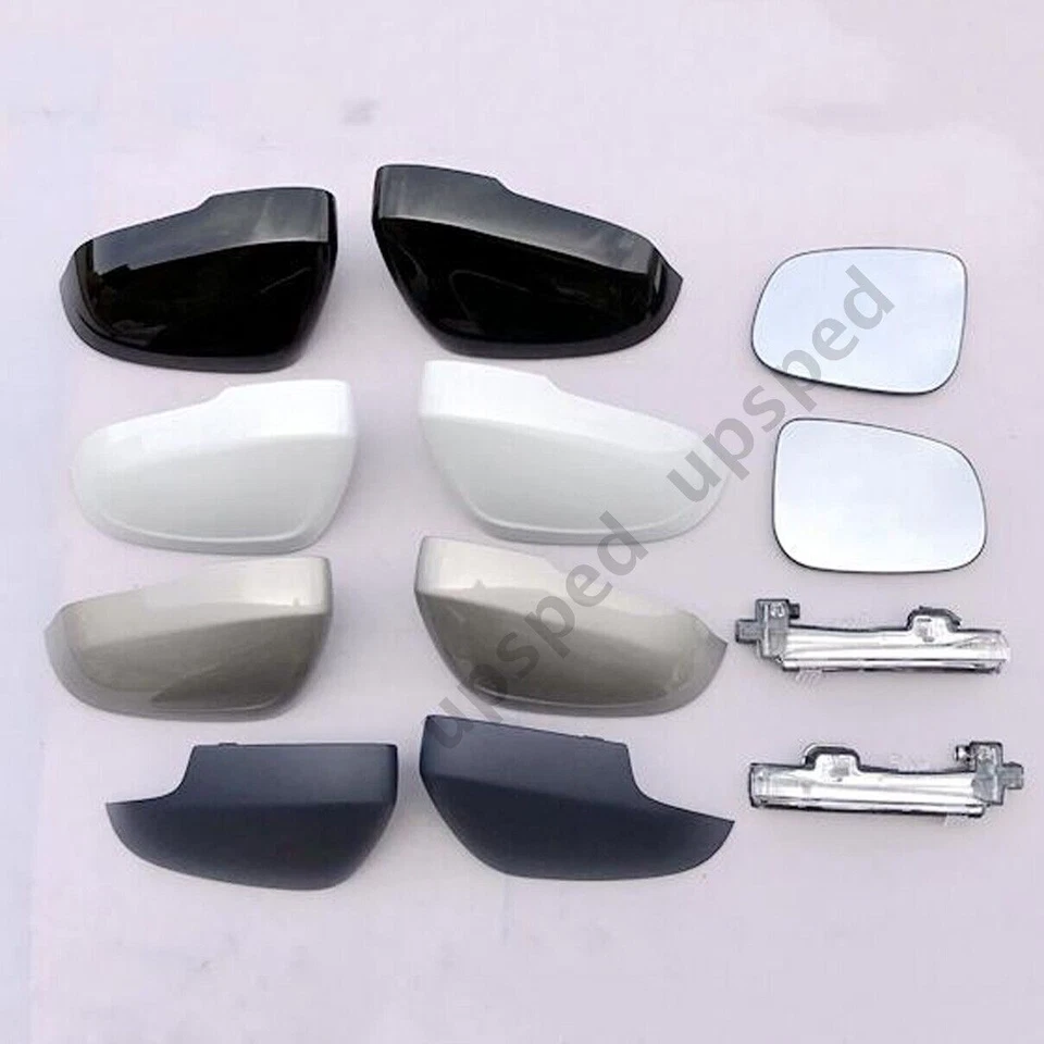 Cubierta de tapa de espejo retrovisor lateral derecho marrón para Volvo S60 S80 2012-2019 Foto 4 de 4