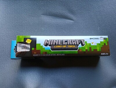 New Minecraft Light Up Torch Mojang