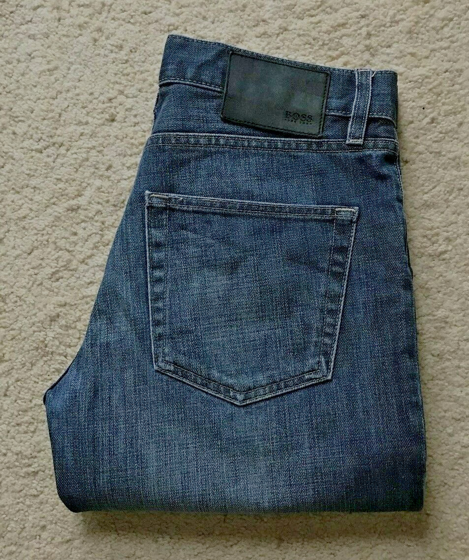 Hugo Boss Scout1 black label  blue denim jeans W 32 L 30