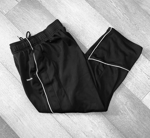 Vintage Reebok Men's Sweat Pants XL Blk 