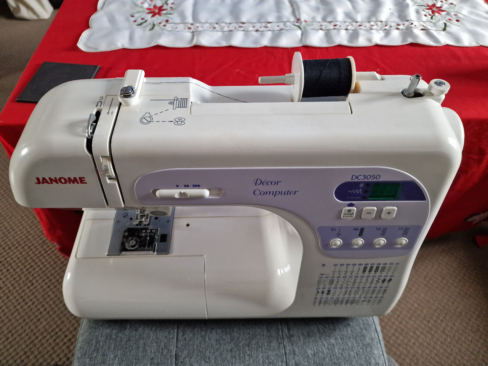 Janome Decor DC 3050 Computerised Embroidery Sewing Machine eBay