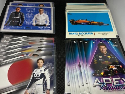 2021 Topps Formula 1 Flagship Inserts - Pick from the List - F1 Paper