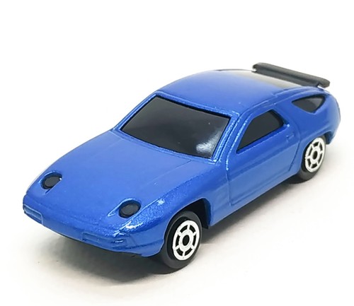 Majorette Porsche 928 Dark Blue 1:56 (3") no Package - Zdjęcie 4 z 8