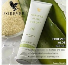 1x FOREVER LIVING Aloe Vera Scrub Microphones of Jojoba Free Next Day Delivery 