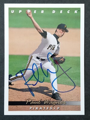 1993 Upper Deck SIGNED: Paul Wagner, PIRATES  #643