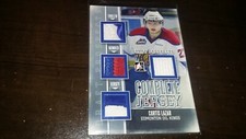 2013-14 ITG Draft Prospects Rookie PATCH Complete Jersey CURTIS LAZAR /9 SSP BV$