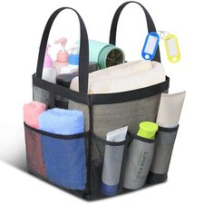 Mesh Shower Caddy Tote, Large Shower Caddy Basket Portable, Quick Dry Hanging To
