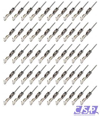 50x MQS Quadlock Stift Stecker Kontakt Set PIN 0,50²-0,75² Fakra