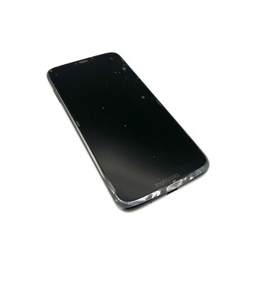 Lcd Für Motorola Moto G7 Power XT1955 LCD Display Screen Mit Rahmen Schwarz.