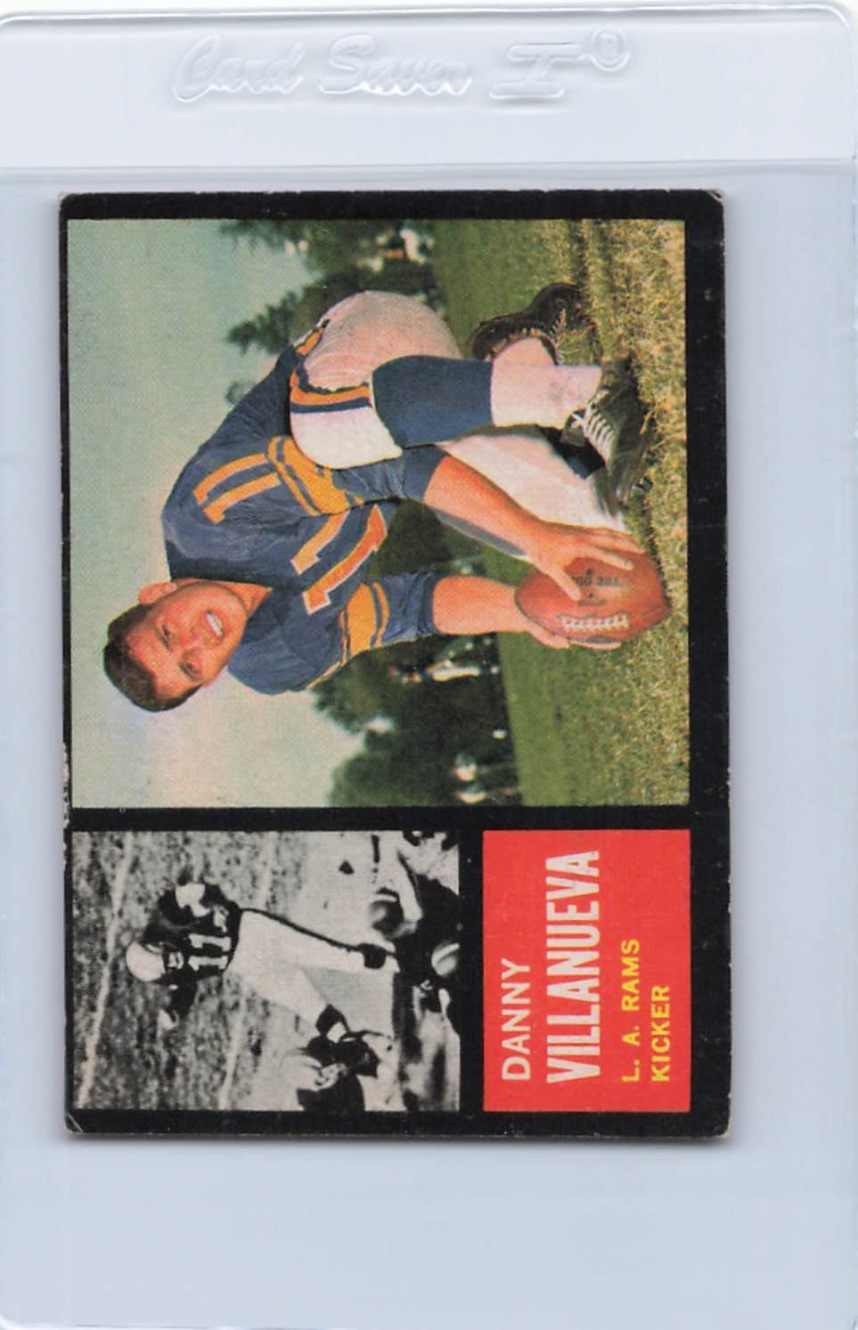 1962 Topps #85 Danny Villanueva Rams VG/EX *DA-A7612 | eBay