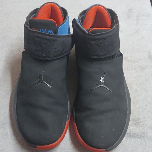 Nike Mens Jordan Why Not Zer0.1 AA2510-015 Black Basketball Shoes Sneakers Sz 9 - Picture 2 of 10
