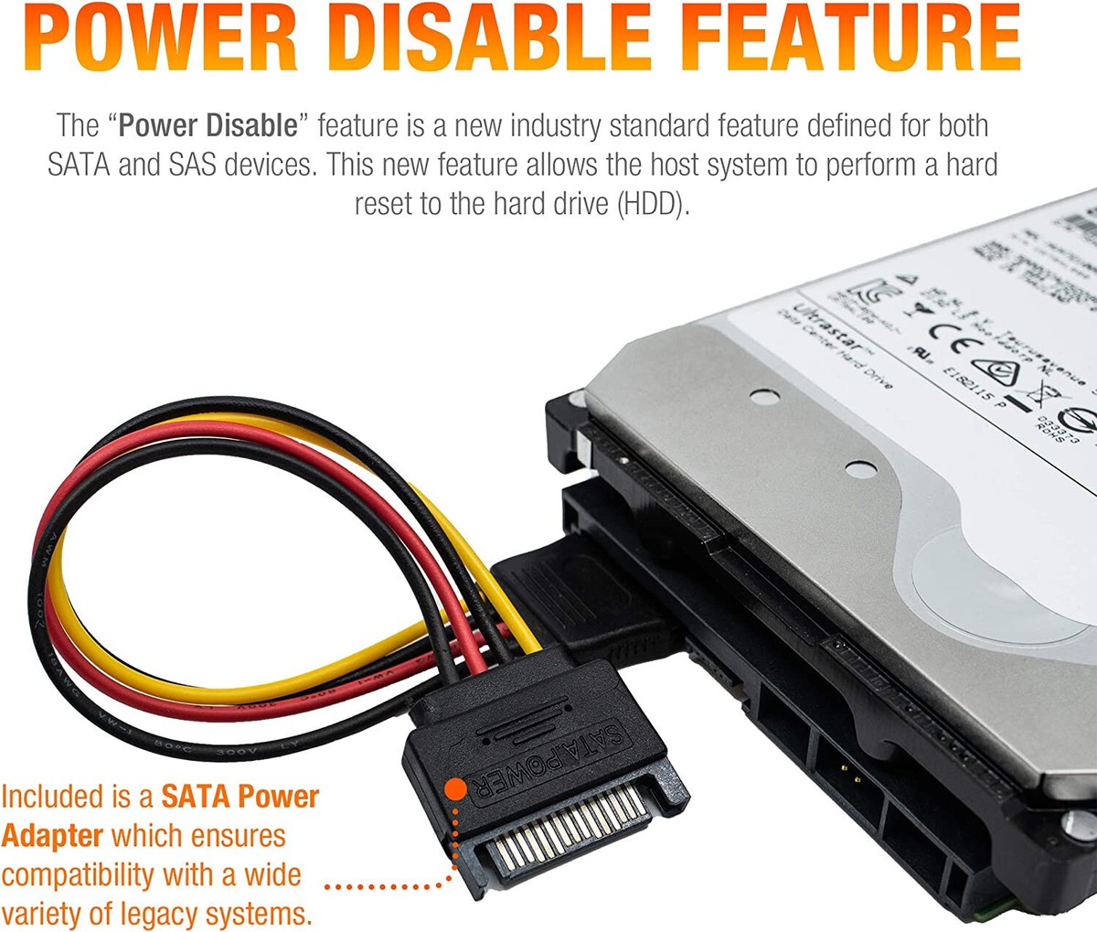 HGST Ultrastar HE10 HUH721010ALE601 10TB SATA 6Gb/s 7200RPM