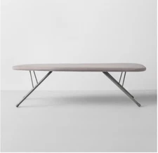 Made By Design Tabletop Ironing Board Light Gray Metal