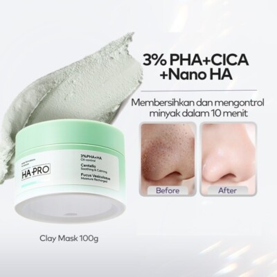 HA PRO - Acne Clay Mask 100g US Free Tax