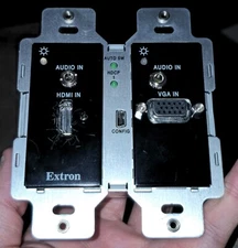 DTP T UWP 4K 332 D Two Input DTP Transmitter for HDMI and VGA w/ Audio Embedding