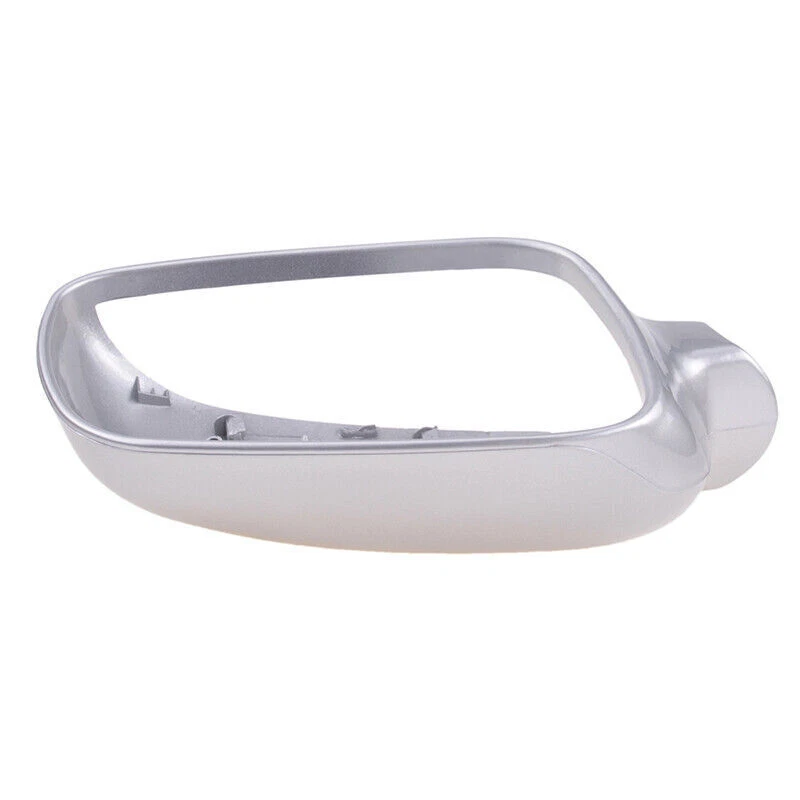 Cubierta de espejo retrovisor derecho 1 pieza para VW Golf MK4 00~04 Jetta MK4 99-2005 plateada Foto 4 de 4