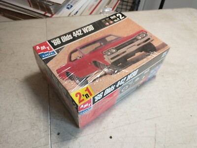 AMT '66 Olds 442 W30 1/25 Scale Plastic Model Kit (L2) Model # 6268 ...