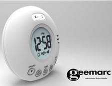 Reisewecker Geemarc Voyager laut Batterie Vibration Blinklicht Wecker Wake&Shake