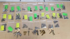Huge Vintage Uncut Car Key Lot 140 Domestic and European RARE