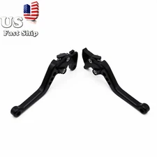 For Yamaha CNC Black Short Brake Clutch Levers Handle YZF R6 YZF R1 2017-2023