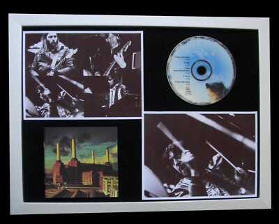 NICK MASON+FLOYD+SIGNED+FRAMED+ANIMALS=100% AUTHENTIC+EXPRESS GLOBAL SHIP