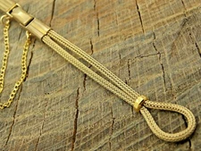 Lenox Vintage NOS Unused Rolled Gold Plate Butterfly Clasp Loop End Watch Band