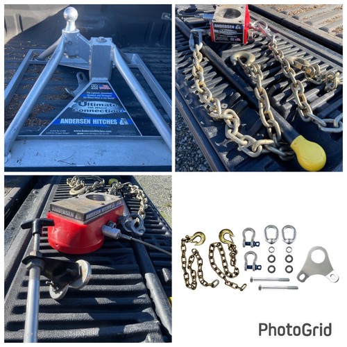 Andersen 5W Hitch 3220 Gooseneck Mount Lots of Xtras — San Antonio