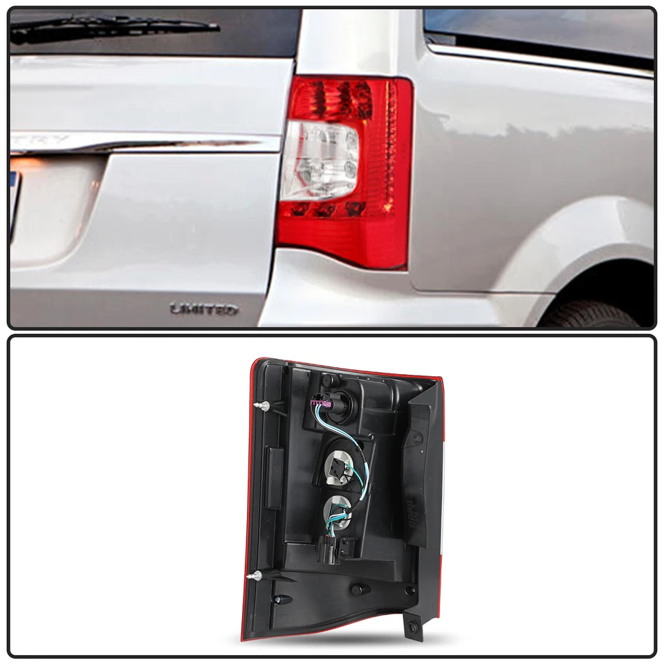 Luz trasera LED para Chrysler Town&country 2011-2016 lámpara de freno lado del pasajero Foto 3 de 4