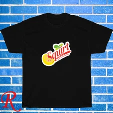 New Squirt Lemon Soda Soft Drink Black/Grey/Navy/White Size S-5XL Unisex T-Shirt