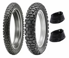 Dunlop 90/90-21 & 120/80-18 D605 Tires & Tubes CRF250L/XR250/CRF300L/DRZ400S