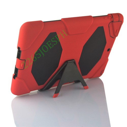 iPad 2/3/4 Air 1/2 Mini Shockproof Rugged Hybrid Hard Stand Defender Case Cover - Picture 18 of 22