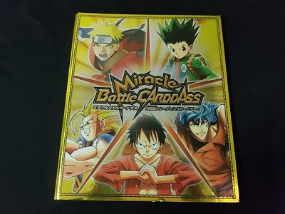 One Piece Miracle Battle Carddass OP01 Complete Go Go Binder Set