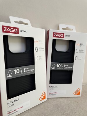 ZAGG GEAR4 Soft Flex Hülle Für Apple iPhone 14 Pro Max Schwarz