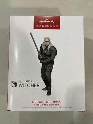 2023 Hallmark Netflix The Witcher Geralt Of Rivia Christmas Tree Ornament NEW