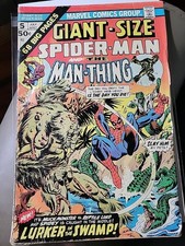 1975 Marvel Giant-Size SPIDER-MAN and THE MAN-THING! Issue #5.