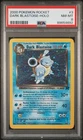 Pokemon Dark Blastoise 3/82 Team Rocket Holo Rare Unlimited PSA 8